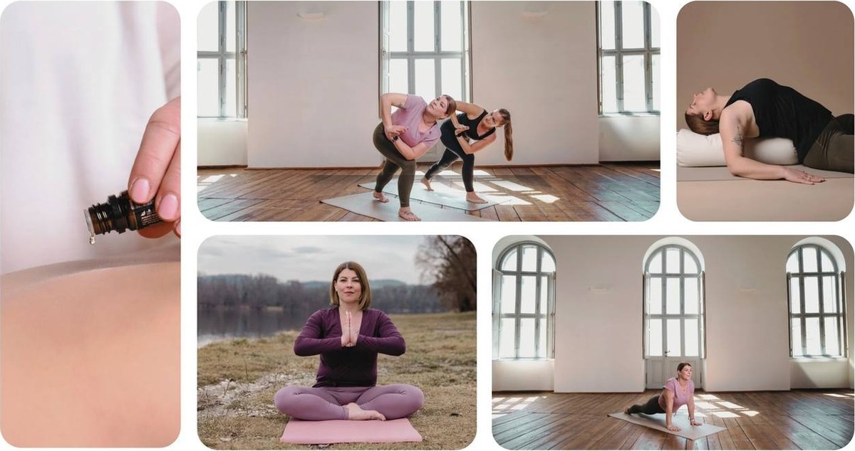 Yoga, Achtsamkeit, Klang und ätherische Öle